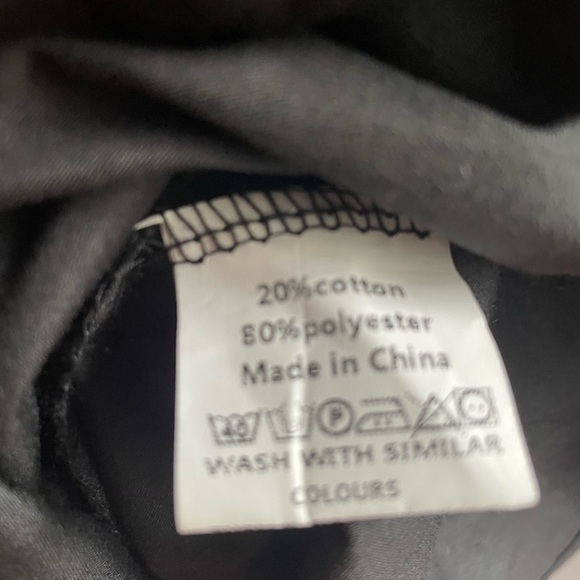 NWT Zanzea black short balloon sleeves tiered mini babydoll dress. Size Small - Picture 5 of 5